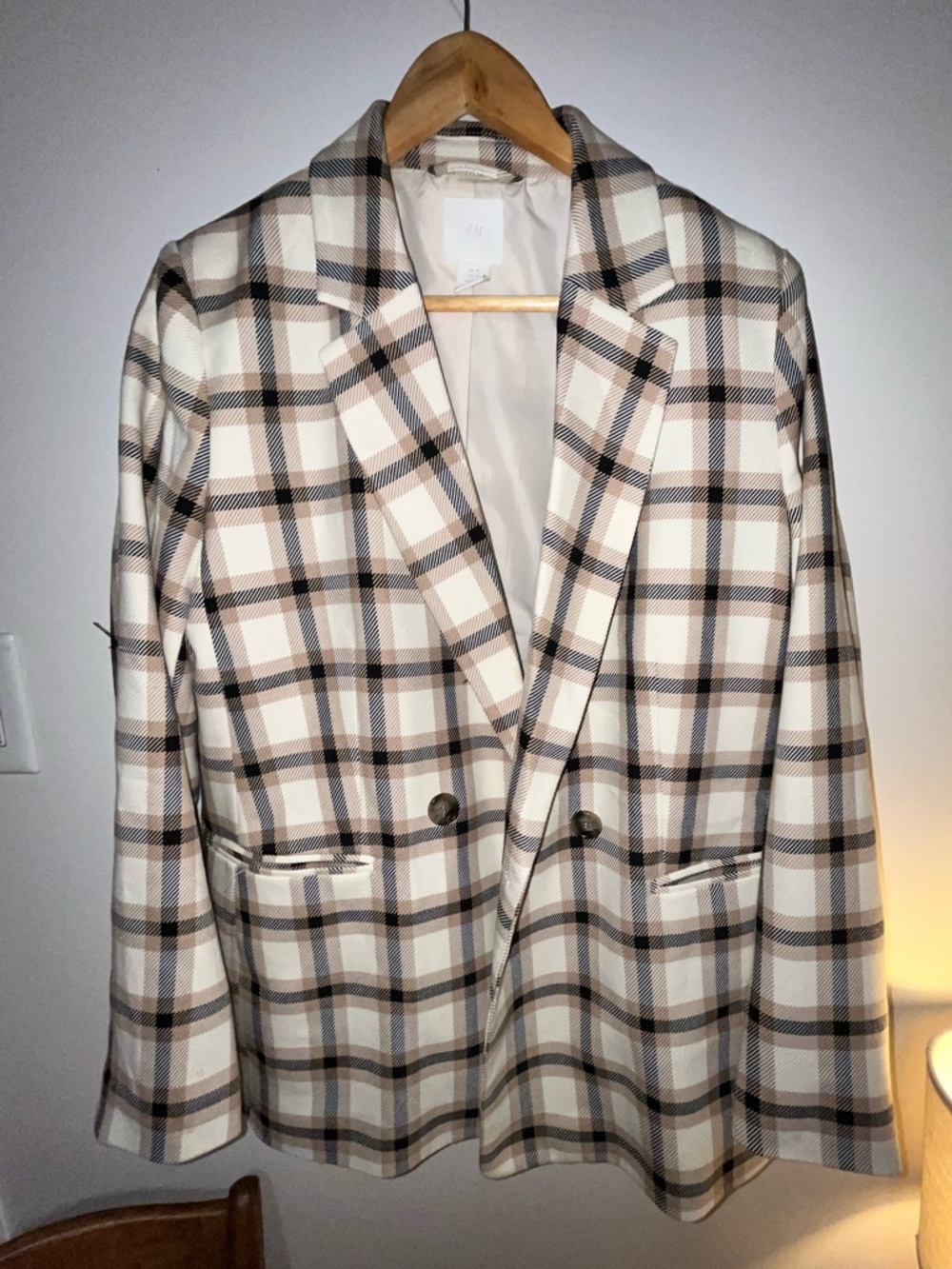 Checkered Blazer